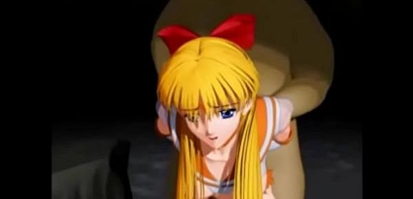  Hentai Music Video Sailor Venus Chained and Pounded